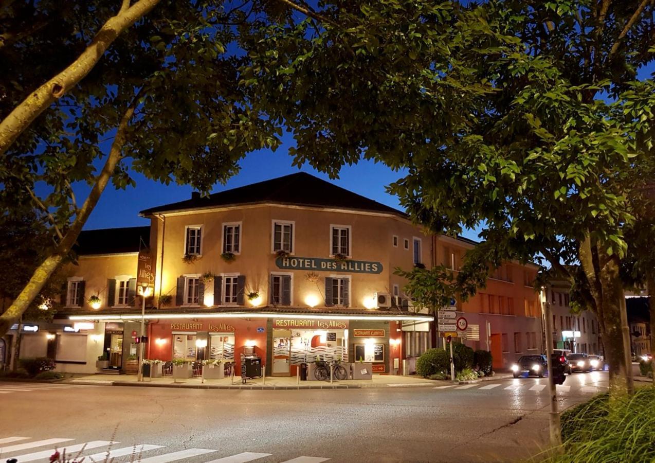 Hotel Des Allies Pont-d'Ain Exterior photo
